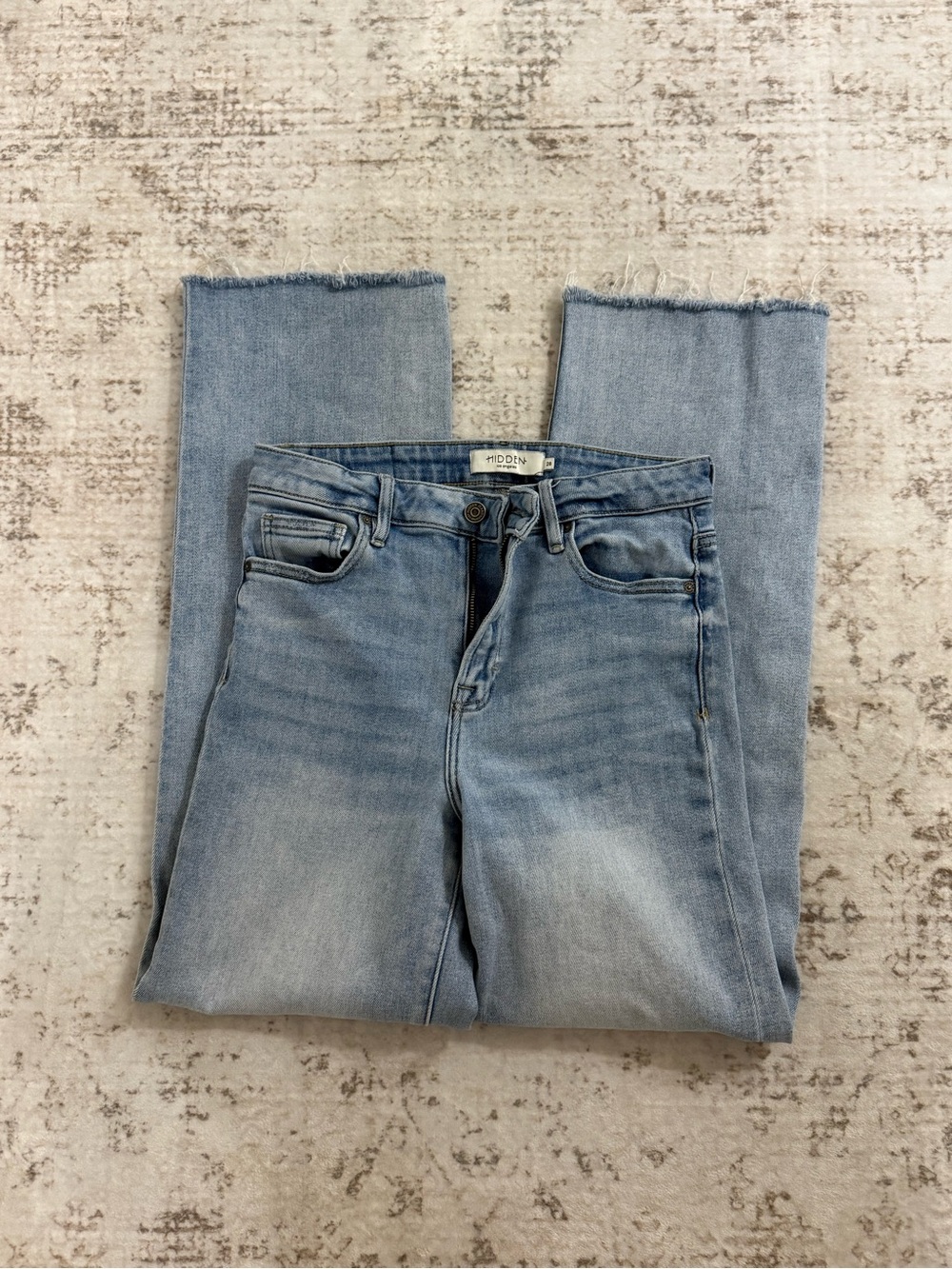 Hidden Jeans Light Blue Straight-Leg